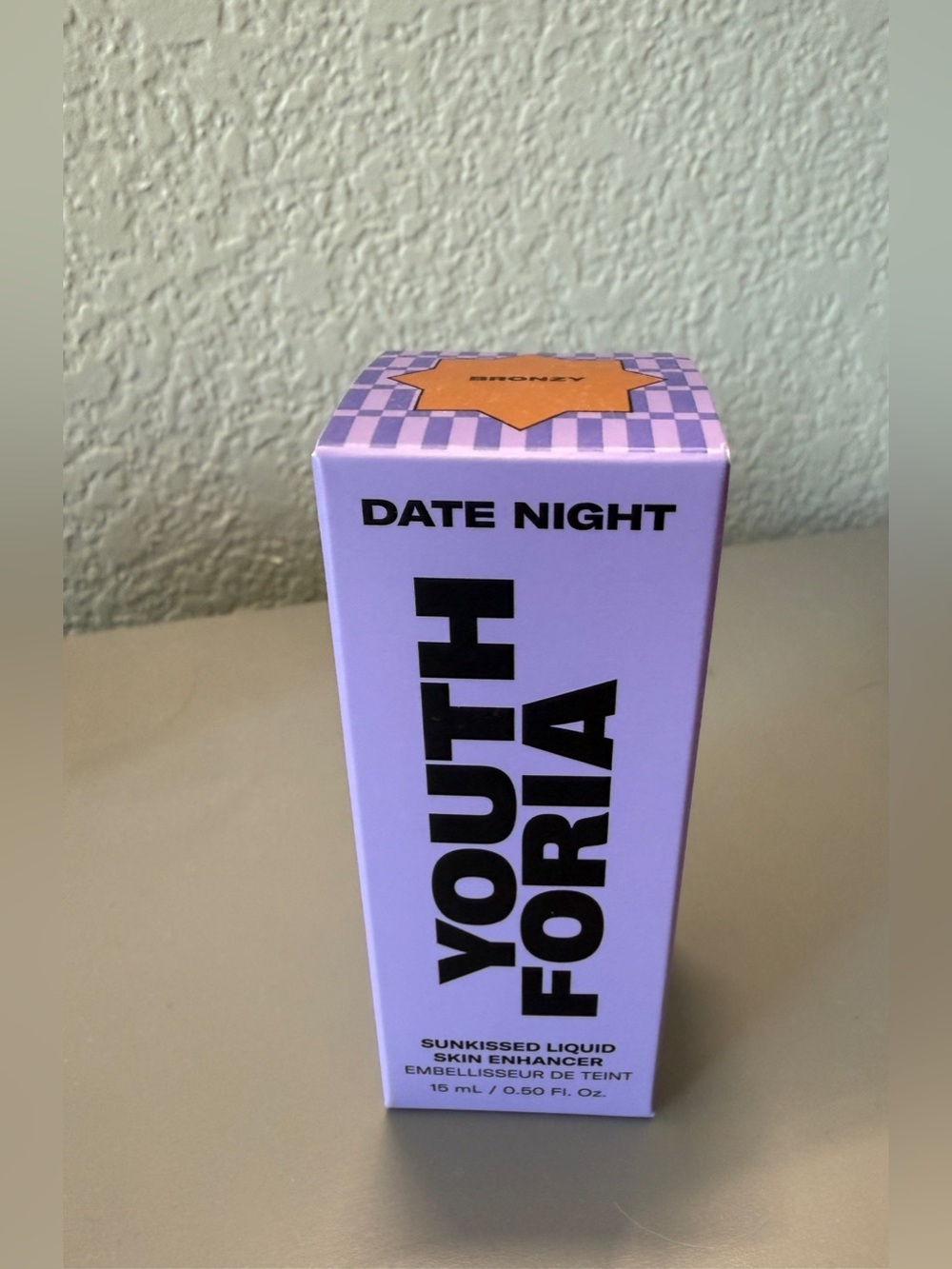 NIB Youthforia Date Night Sunkissed Liquid Skin Enhancer Bronzy 0.5oz Full Size - Picture 4 of 9